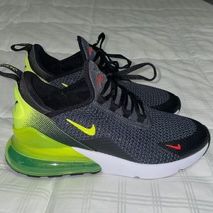 “Neon Collection” Nike Air Max 270C; Size 6.5Y